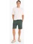 %100 Keten Regular Fit Yazlık Bermuda Şort D9931AX25SM 5