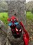 Elite Spiderman Siyah - Kırmızı Silikonlu Anahtarlık , Çanta Süsü - 2 Adet 1 Adet 1