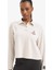 Fit NBA Los Angeles Lakers Polo Yaka Pike Sweatshirt D6152AX25SP 1