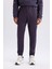 Fit Sporcu Jogger Eşofman Altı Standart Fit Basic Düz Cepli Beli Paçası Lastikli D3742AX24WN 1