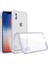 Newface iPhone Xs Max Kılıf Miami Şeffaf Silikon - Lila 1