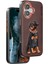 Venco iPhone 16 Perma Desenli Kapak - Koyu Kahve 1