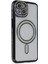 Newface iPhone 13 Kılıf Joke Simli Magneticsafe Kılıf - Siyah 1