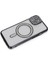 Newface iPhone 13 Kılıf Joke Simli Magneticsafe Kılıf - Siyah 3