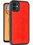 Newface iPhone 11 Kılıf Aras Deri Kapak - Kırmızı 2