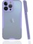 Newface iPhone 13 Pro Max Kılıf Platin Silikon - Lila 1