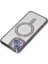 Newface iPhone 13 Kılıf Joke Simli Magneticsafe Kılıf - Derin Mor 3