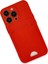Newface iPhone 13 Pro Kılıf Kelvin Kartvizitli Silikon - Kırmızı 3