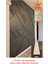 Boyanabilir Beyaz Düz Duvar Çıtası Dekoratif 4 cm x 240 cm 4 Adet 1