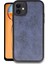 Newface iPhone 11 Kılıf Aras Deri Kapak - Lacivert 1