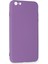 Newface iPhone 6 Plus Kılıf Nano Içi Kadife Silikon - Mor 3
