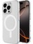 Newface iPhone 16 Pro Max Kılıf Magneticsafe Şeffaf Silikon - Şeffaf 2