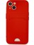 Newface iPhone 13 Kılıf Kelvin Kartvizitli Silikon - Kırmızı 1