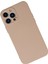 Newface iPhone 13 Pro Kılıf Nano Içi Kadife Silikon - Pudra 2