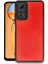 Newface Xiaomi Redmi Note 12 Pro 4g Kılıf Aras Deri Kapak - Kırmızı 1