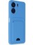Newface Xiaomi Redmi 13C Kılıf Kelvin Kartvizitli Silikon - Mavi 2