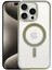 Newface iPhone 15 Pro Kılıf Erozi Magsafe Kapak - Gri 1