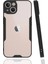 Newface iPhone 13 Kılıf Platin Silikon - Siyah 1