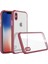 Newface iPhone Xs Max Kılıf Miami Şeffaf Silikon - Fuşya 1