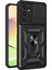Newface Samsung Galaxy A15 4g Kılıf Pars Lens Yüzüklü Silikon - Siyah 1