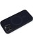 Newface iPhone 14 Pro Max Kılıf Oslo Magsafe Kapak - Lacivert 3