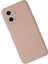 Newface Oppo A96 Kılıf Nano Içi Kadife Silikon - Pudra 2