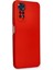 Newface Xiaomi Redmi Note 11 Kılıf Nano Içi Kadife Silikon - Kırmızı 2