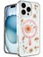 Newface iPhone 16 Pro Kılıf Daisy Simli Magsafe Kapak - Pembe 1