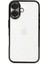 Newface iPhone 16 Plus Kılıf Razer Lensli Silikon - Siyah 1