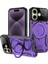Newface iPhone 16 Kılıf Joy Lens Standlı Kapak - Mor 1