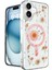 Newface iPhone 16 Kılıf Daisy Simli Magsafe Kapak - Pembe 1