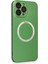 Newface iPhone 13 Pro Kılıf Jack Magneticsafe Lens Silikon - Yeşil 2