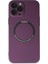 Newface iPhone 12 Pro Max Kılıf Jack Magneticsafe Lens Silikon - Mürdüm 1