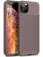 Newface iPhone 11 Pro Max Kılıf Auto Focus Karbon Kapak - Kahverengi 1