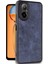 Newface Realme 12 Lite Kılıf Aras Deri Kapak - Lacivert 2