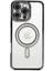 Newface iPhone 16 Pro Max Kılıf Joke Simli Magneticsafe Kılıf - Siyah 2