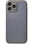 Newface iPhone 13 Pro Max Kılıf Coco Karbon Silikon - Gri 1