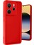 Newface Xiaomi Redmi Note 14 4g Kılıf Viera Silikon - Kırmızı 1