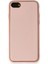 Newface iPhone 7 Kılıf Coco Deri Silikon Kapak - Pembe 1
