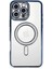 Newface iPhone 16 Pro Kılıf Joke Simli Magneticsafe Kılıf - Lacivert 1