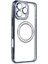 Newface iPhone 16 Pro Kılıf Joke Simli Magneticsafe Kılıf - Lacivert 2