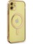 Newface iPhone 12 Kılıf Magneticsafe Lazer Silikon - Gold 1