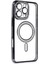 Newface iPhone 16 Pro Kılıf Joke Simli Magneticsafe Kılıf - Siyah 3