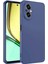 Newface Realme 12 Lite Kılıf First Silikon - Lacivert 1