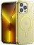Newface iPhone 15 Pro Kılıf Troy Magsafe Kapak - Sarı 1