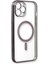 Newface iPhone 12 Pro Kılıf Magneticsafe Lazer Silikon - Siyah 2