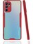 Newface Oppo Reno 6 Kılıf Platin Silikon - Kırmızı 1