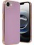 Newface iPhone 16E Kılıf Volet Silikon - Mor 1