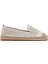 Kadın Bej Fileli Süet Espadril 25SFE402710 1