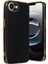 Newface iPhone 16E Kılıf Volet Silikon - Siyah 1